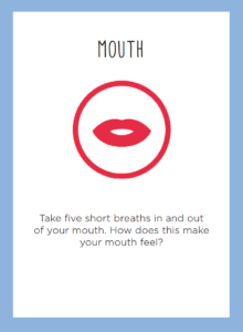 IA Activity Card Sample Mouth