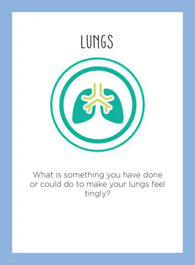 Interoception Activity Card - Lungs