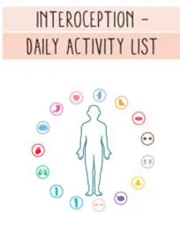 Interoception Daily Activity List