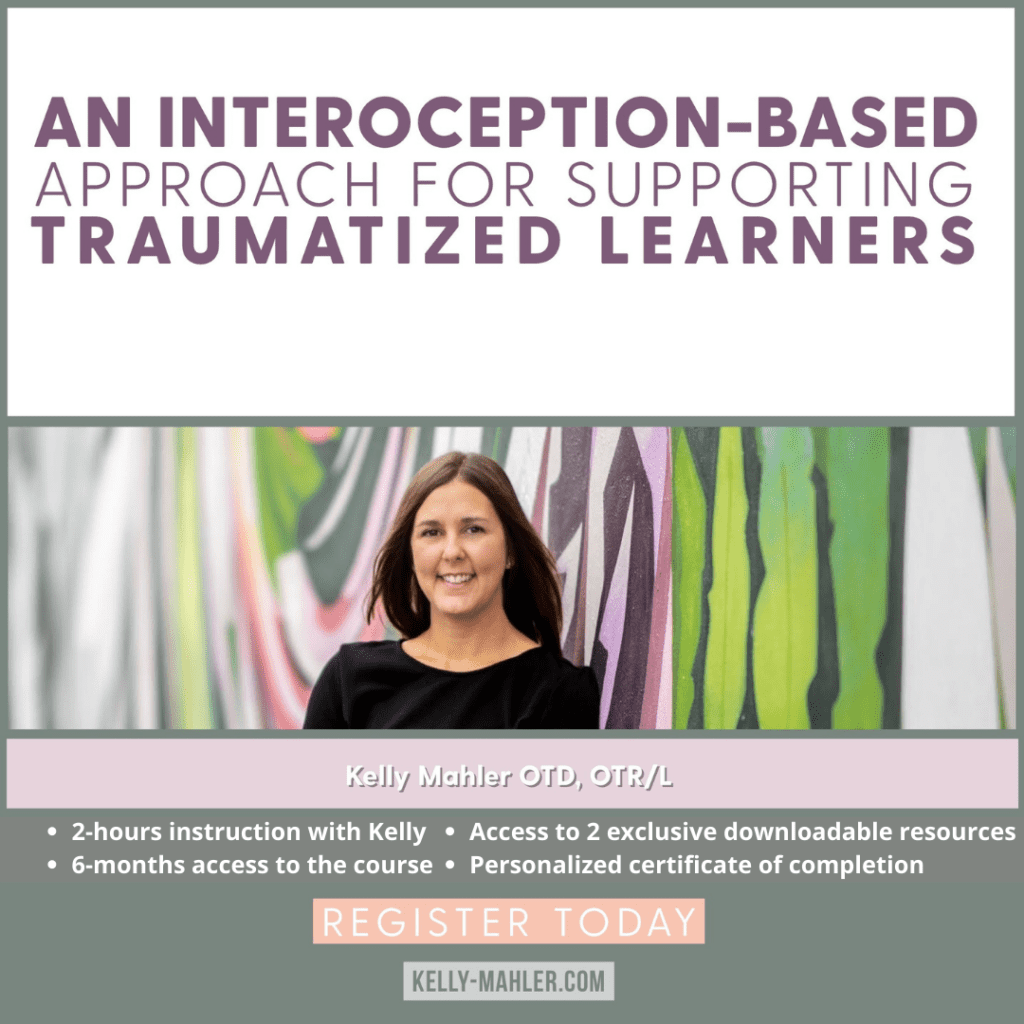 On-Demand Course: An Interoception-Based Approach for Supporting Traumatized Learners