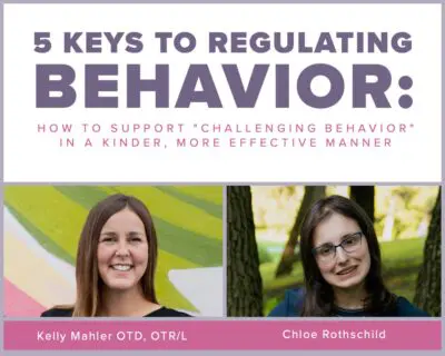 On-Demand Course: The 5 Keys to Behavior Regulation: How to Support ‘Challenging Behavior’ in a Kinder, More Effective Manner