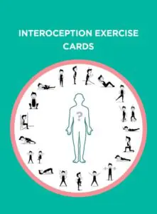 Interoception exercise cards
