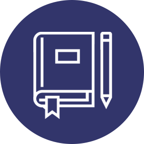book and pencil icon