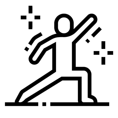icon of a person posing