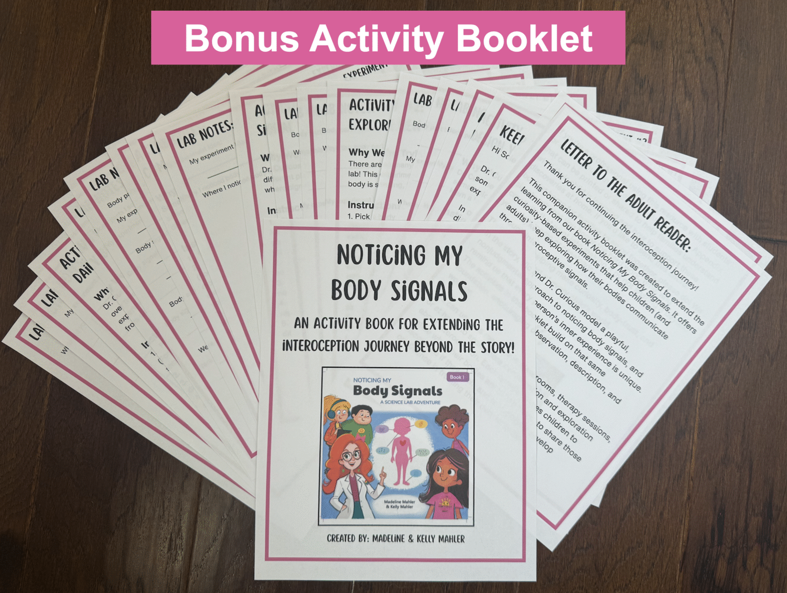 Noticing My Body Signals: A Science Lab Adventure - Kelly Mahler