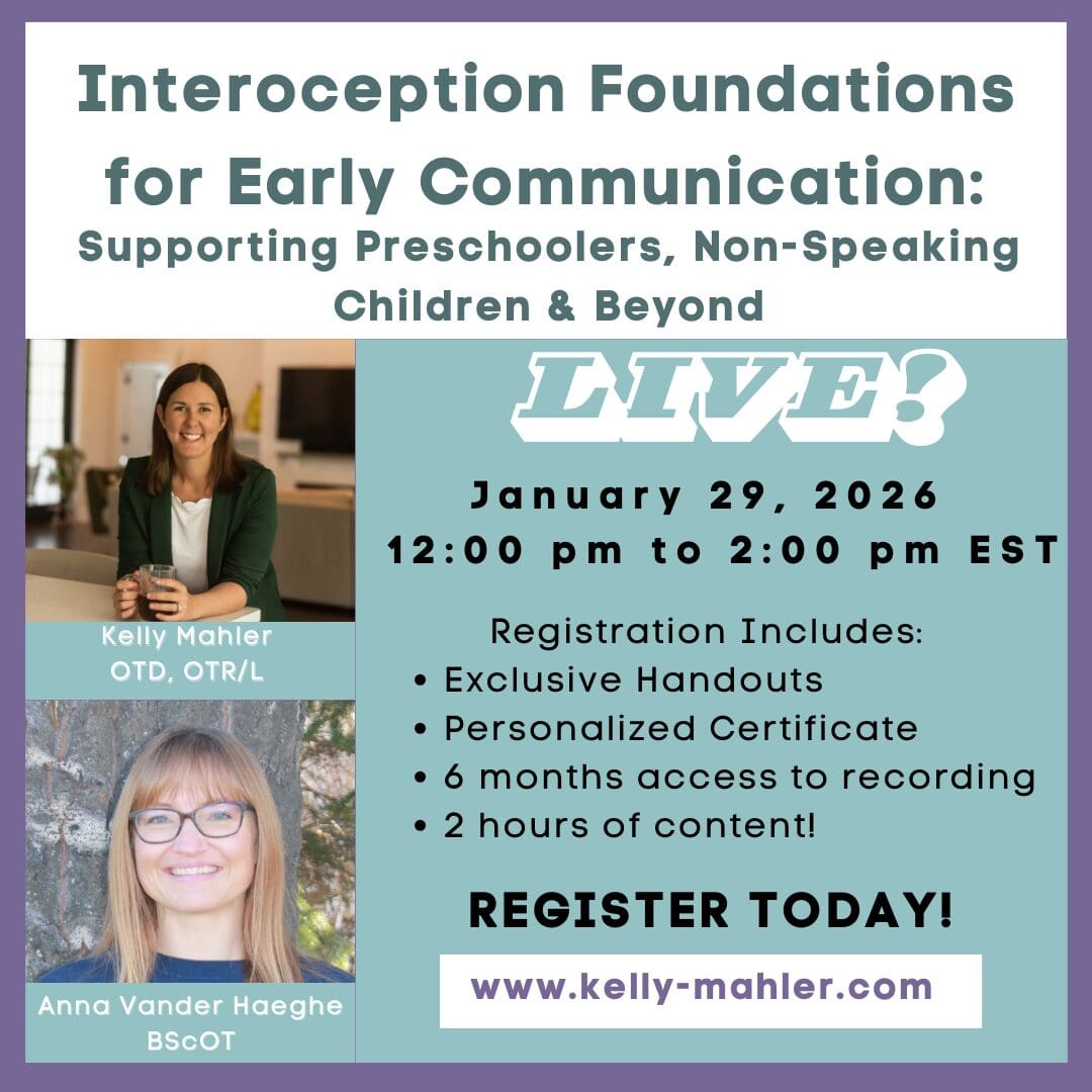 Live Online Course: Interoception & Early Communication: Supporting Preschoolers, Non-Speaking Children & Beyond
